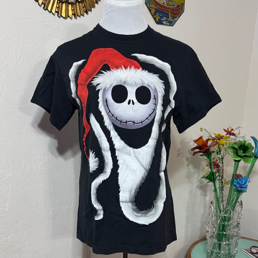 Nightmare Before Christmas Jack Skellington As Santa Size MD 38/40 Disney Tim B